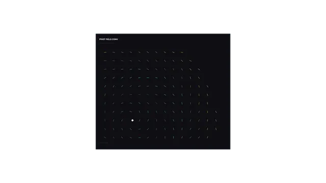 Chromatic vector field on a dark ground — vector field wallpaper at 3840x2160