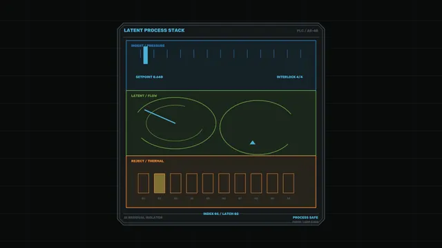 Latent Process Stack Control Panel — control panel wallpaper at 3840x2160