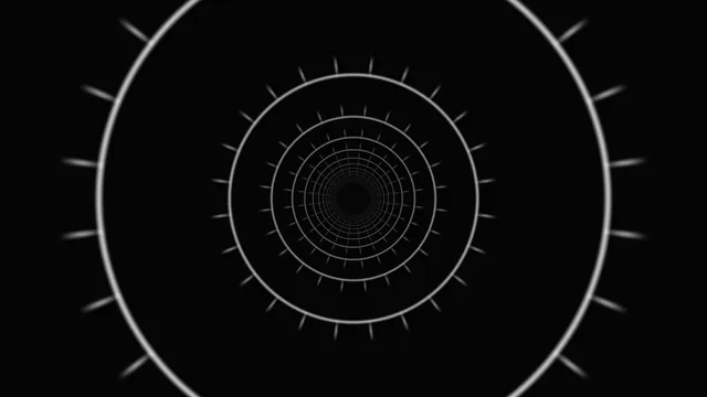 Concentric rings in monochrome depth — concentric rings wallpaper at 3840x2160