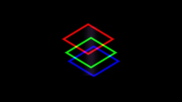 Neon diamond outlines in layered colour — diamond wallpaper at 3840x2160