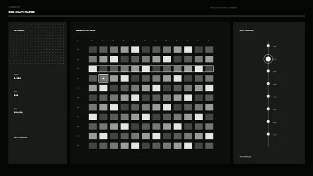 Monochrome grid and route diagram interface — monochrome interface wallpaper at 3840x2160