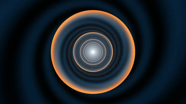 Concentric rings around a luminous central point — concentric circles wallpaper at 3840x2160