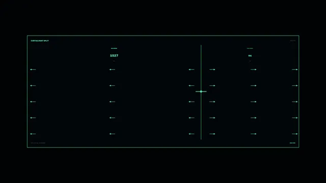 Neon green systems diagram on a black field — systems diagram wallpaper at 3840x2160