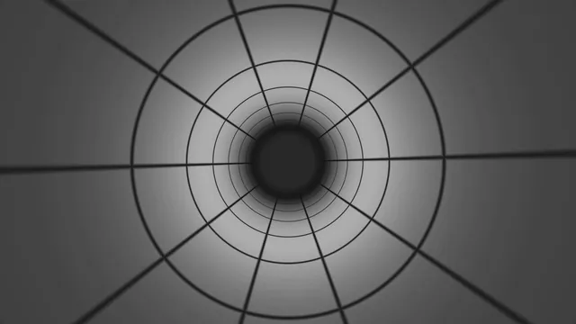 Concentric rings and radial lines in charcoal — concentric rings wallpaper at 3840x2160