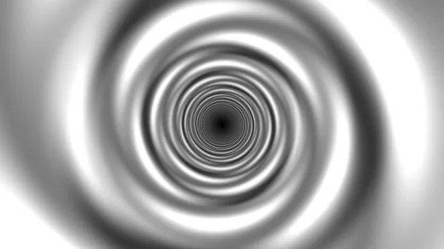 Monochrome concentric rings in a soft vortex — concentric rings wallpaper at 3840x2160