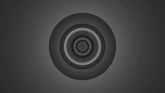 Concentric rings in a charcoal field — concentric circles wallpaper at 3840x2160