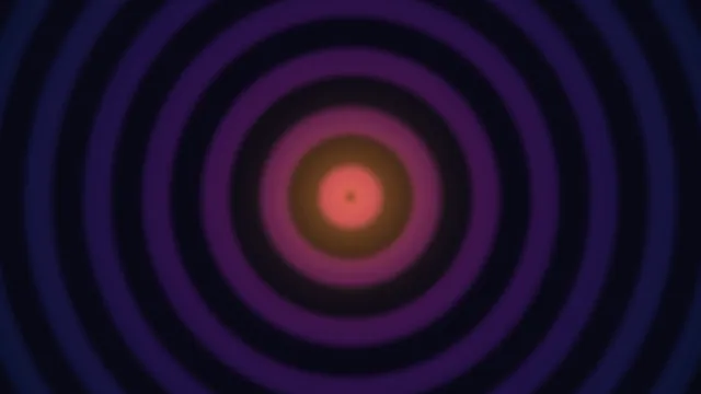 Concentric violet rings around a coral center — concentric rings wallpaper at 3840x2160