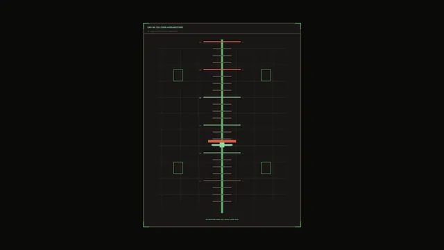 Collision avoidance grid in green and red — collision avoidance wallpaper at 3840x2160