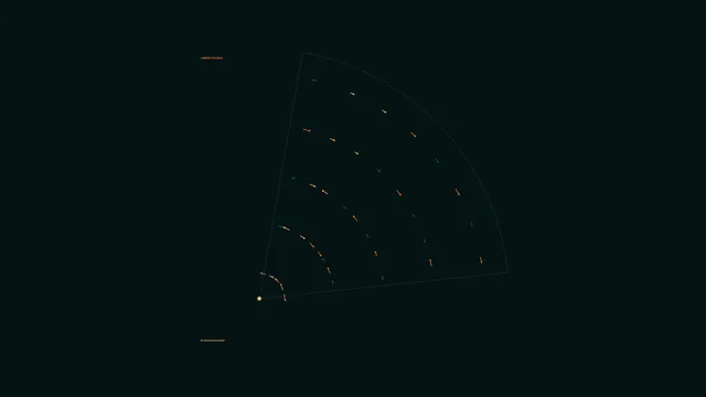 Orbital paths in a field of deep teal — orbital diagram wallpaper at 3840x2160