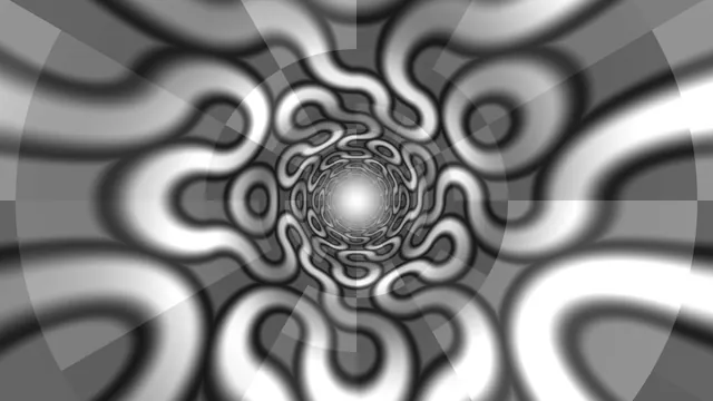 Monochrome Spiral of Light and Negative Space — spiral wallpaper at 3840x2160