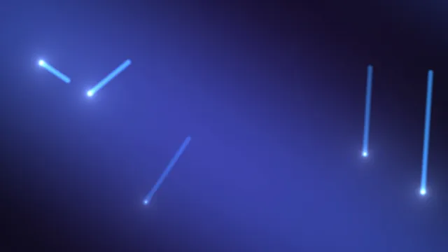 Blue light trails across a deep indigo field — blue wallpaper at 3840x2160