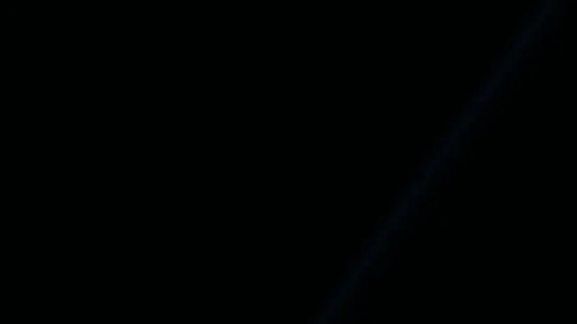 Black field with a diagonal blue light trace — black wallpaper at 3840x2160
