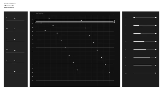 Monochrome Bio-Rang Radar Interface — radar interface wallpaper at 3840x2160