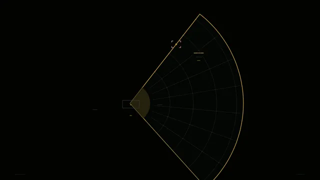 Golden orbital geometry on a black field — orbital geometry wallpaper at 3840x2160