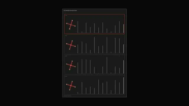 Red network diagrams in a dark analytical grid — network diagram wallpaper at 3840x2160