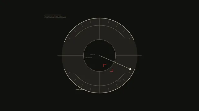 Concentric threshold dial in charcoal and ivory — concentric dial wallpaper at 3840x2160