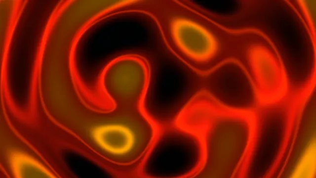 Molten contour field in red and amber light — abstract wallpaper at 3840x2160
