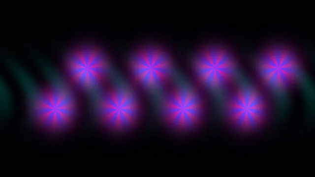 Violet and magenta radial lights in dark space — radial light wallpaper at 3840x2160