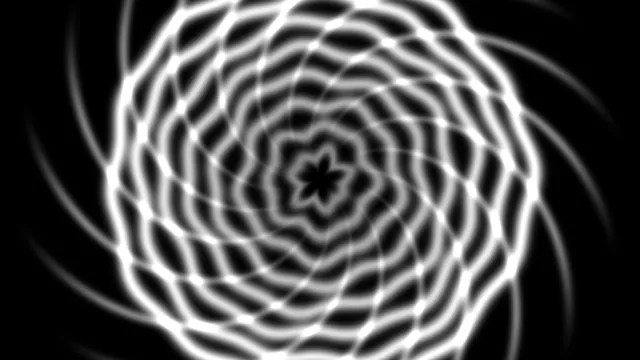 White radial lattice on a black field — radial lattice wallpaper at 3840x2160