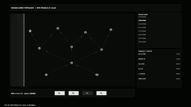 Dark network topology with luminous route lines — network topology wallpaper at 3840x2160