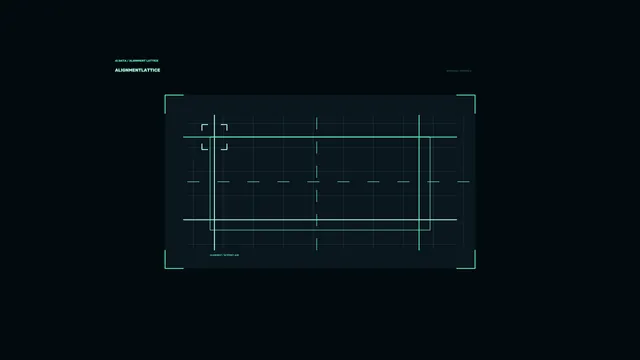 Alignment lattice in mint light — alignment lattice wallpaper at 3840x2160