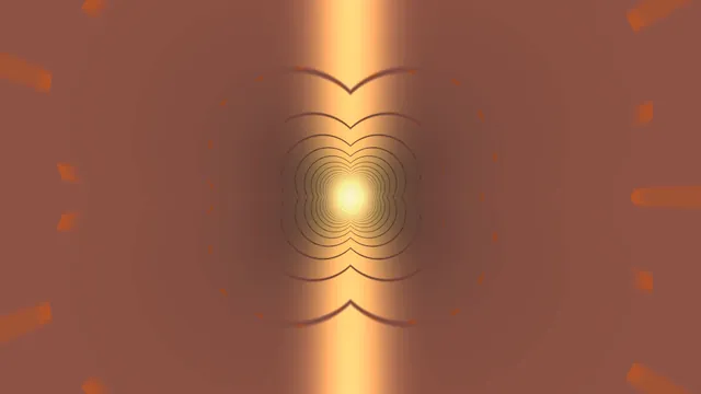 Amber Radiance with Concentric Contours — amber wallpaper at 3840x2160