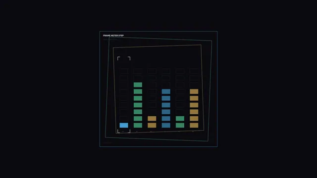 Geometric meter grid in a dark field — geometric grid wallpaper at 3840x2160