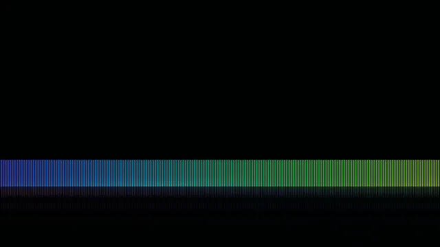 Spectrum bars across a field of black — spectrum wallpaper at 3840x2160
