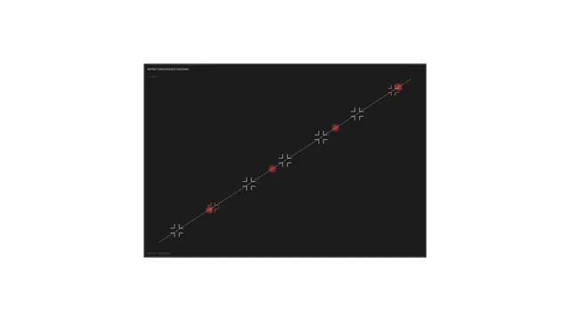 Red Pulses Along a Diagonal Grid — diagonal grid wallpaper at 3840x2160