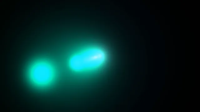 Cyan light forms in a field of shadow — cyan wallpaper at 3840x2160