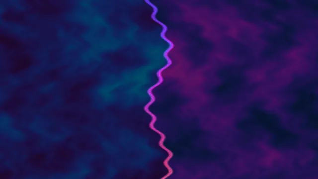 Violet Current Across a Blue Field — violet line wallpaper at 3840x2160