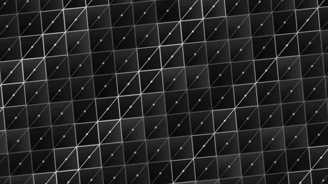 Black geometric grid with diagonal points — geometric grid wallpaper at 3840x2160