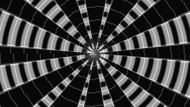 Monochrome radial grid with concentric geometry — radial geometry wallpaper at 3840x2160