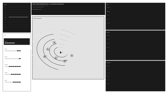 Orbital Diagram in a Monochrome Interface — orbital diagram wallpaper at 3840x2160