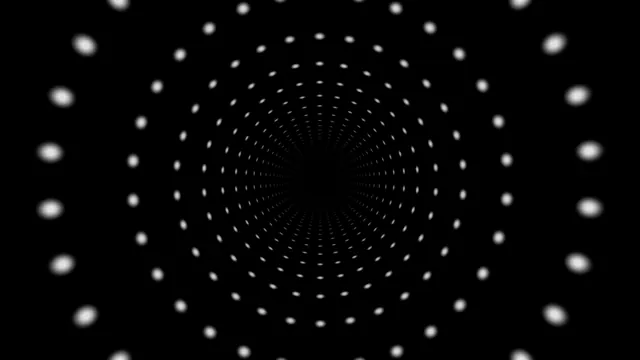 Concentric White Orbits in Black Space — concentric rings wallpaper at 3840x2160