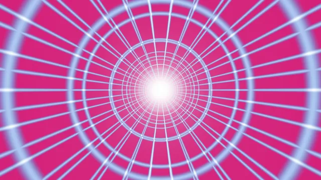 Pink radial tunnel with a luminous center — radial tunnel wallpaper at 3840x2160