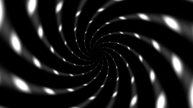 White light spirals across a black field — spiral wallpaper at 3840x2160