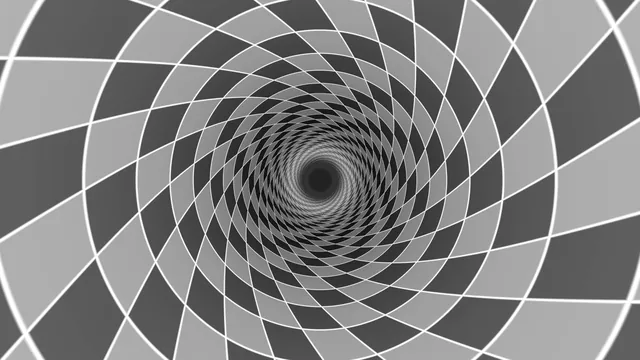 Monochrome spiral lattice in receding space — spiral wallpaper at 3840x2160