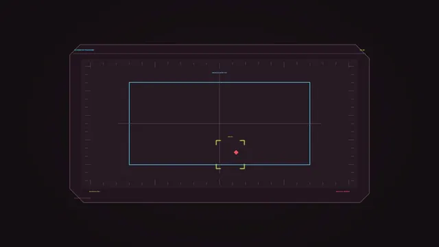 Neon targeting grid in a dark interface — targeting grid wallpaper at 3840x2160
