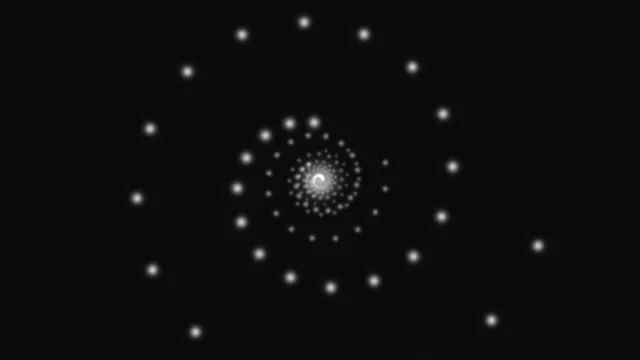 White spiral constellation in a field of black — spiral wallpaper at 3840x2160